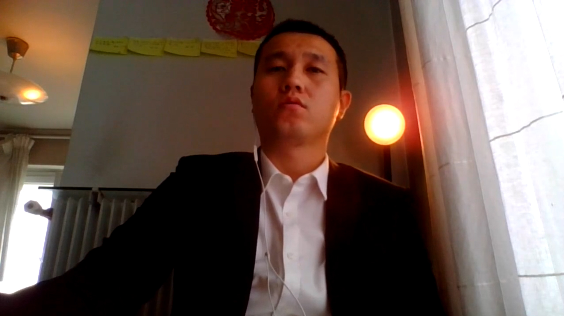 法國學生代表 2021年海外留學人員“留學版開學第一課”網(wǎng)絡直播視頻活動